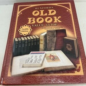 Collector Books Vintage Huxfords Old Book Value Guide 12th Ed Hardcover 2000